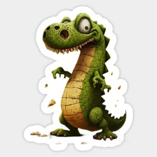 Coby the Croc Sticker